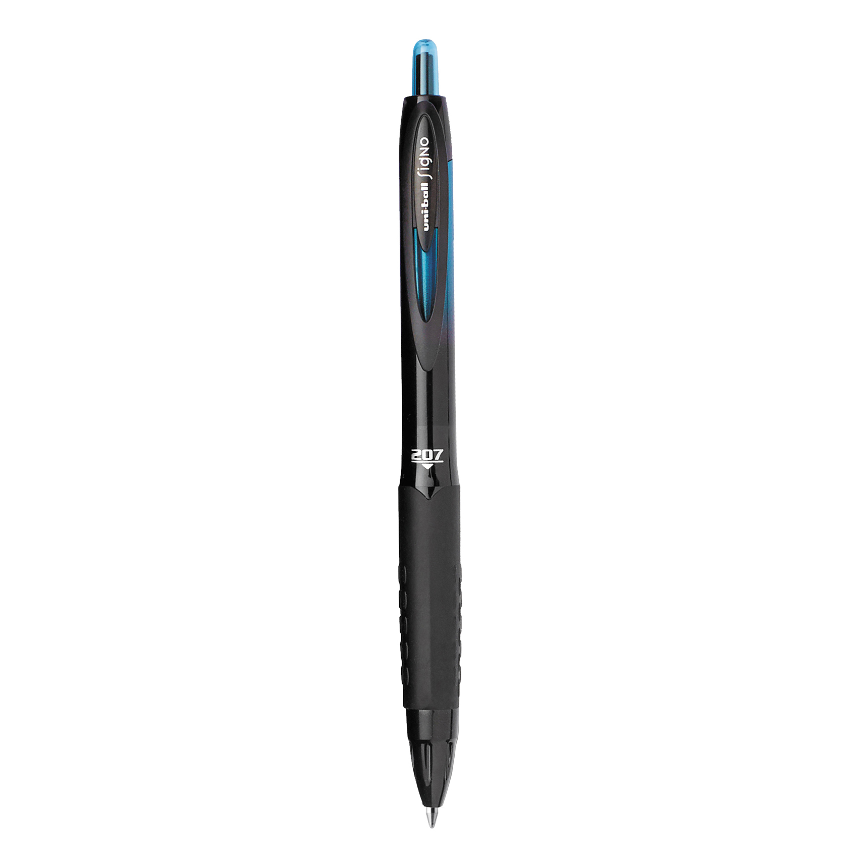 Uni-Ball Signo 207 Retractable Gel Pen, .7Mm, Blue/Black